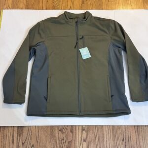 Magellan Outdoors Men's 2Xl Hickory Canyon Softshell Olive Night/dark Shadow NWT